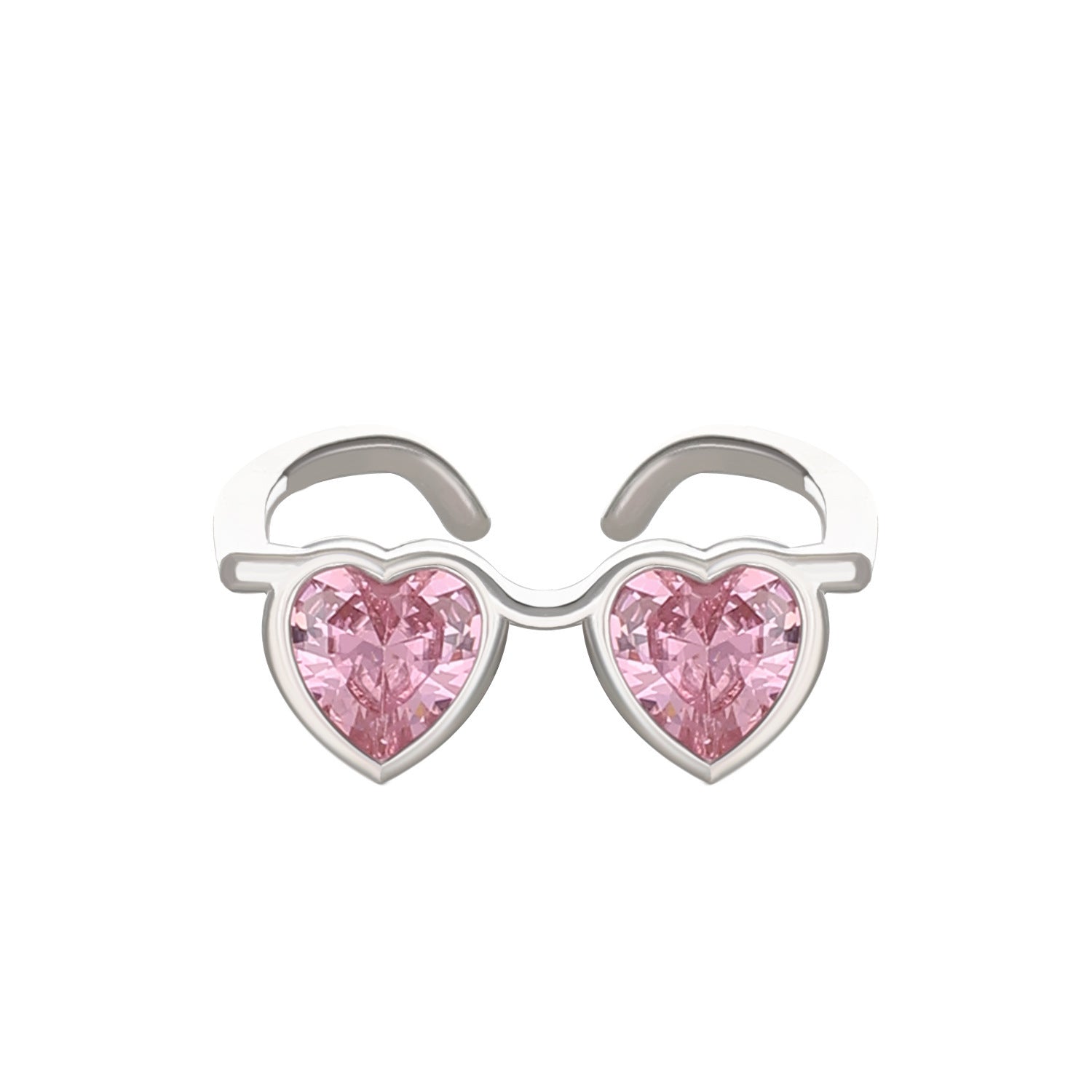 Wholesale Mini Women's Distinctive Creative Opening Couple's Ring